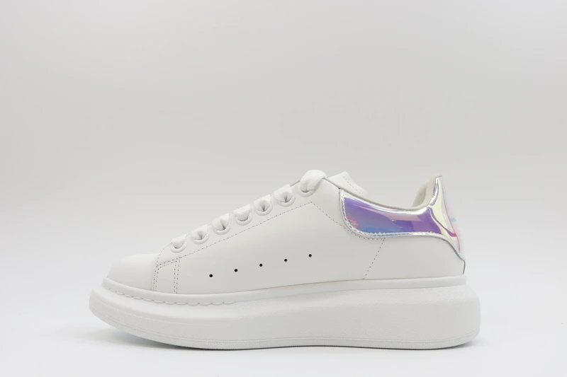 alexander mcqueen  leather platform trainers sneakers-laser