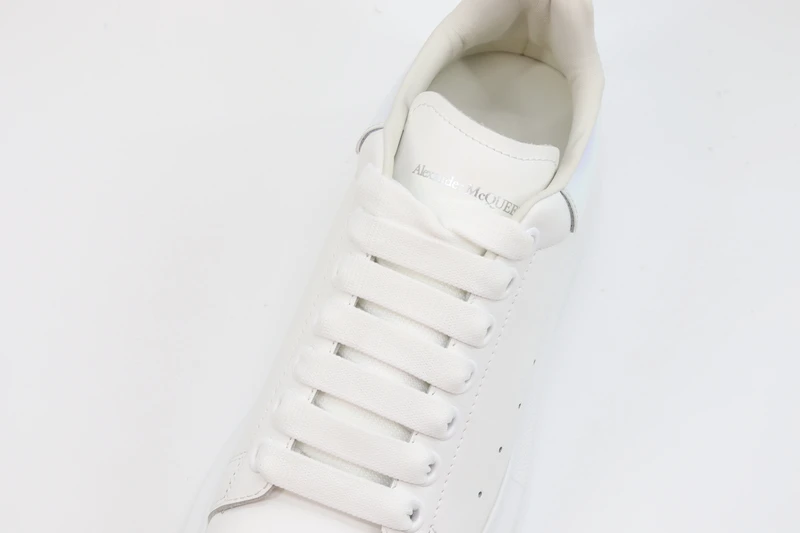 alexander mcqueen  leather platform trainers sneakers-laser