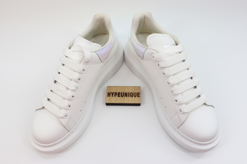 alexander mcqueen  leather platform trainers sneakers-laser