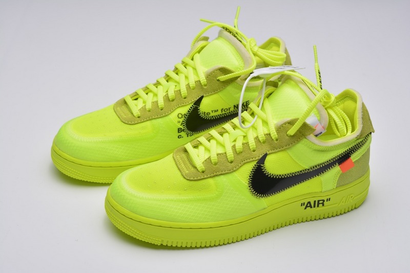 air force 1 low off-white volt