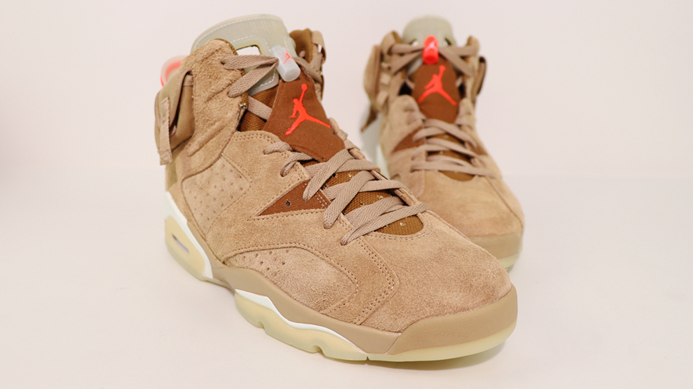 jordan 6 retro travis scott british khaki replica