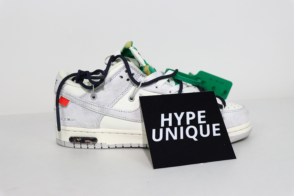 off-white x dunk low ‘lot 20 of 50’ reps