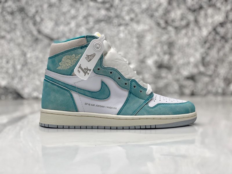 jordan 1 retro high og “turbo green” replica