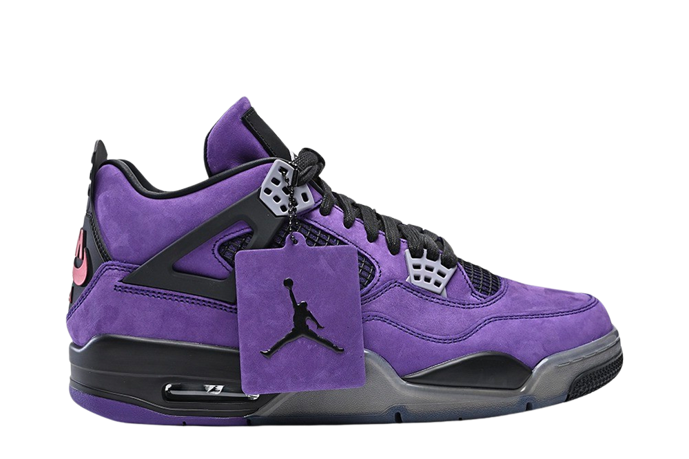 travis scott x air jordan 4 “purple”