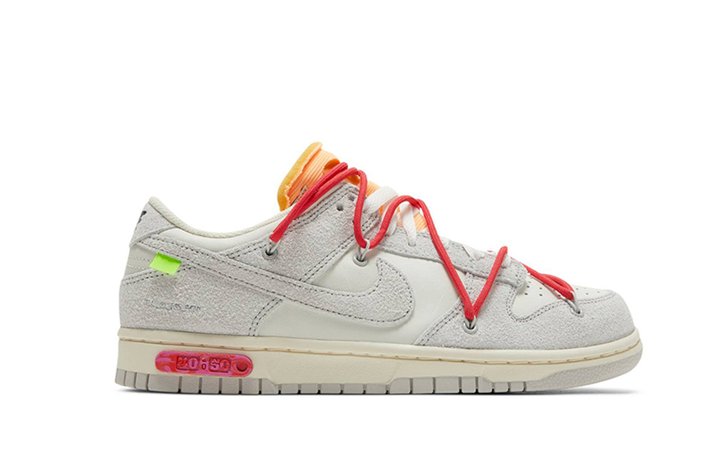 off-white x dunk low ‘lot 40 of 50’