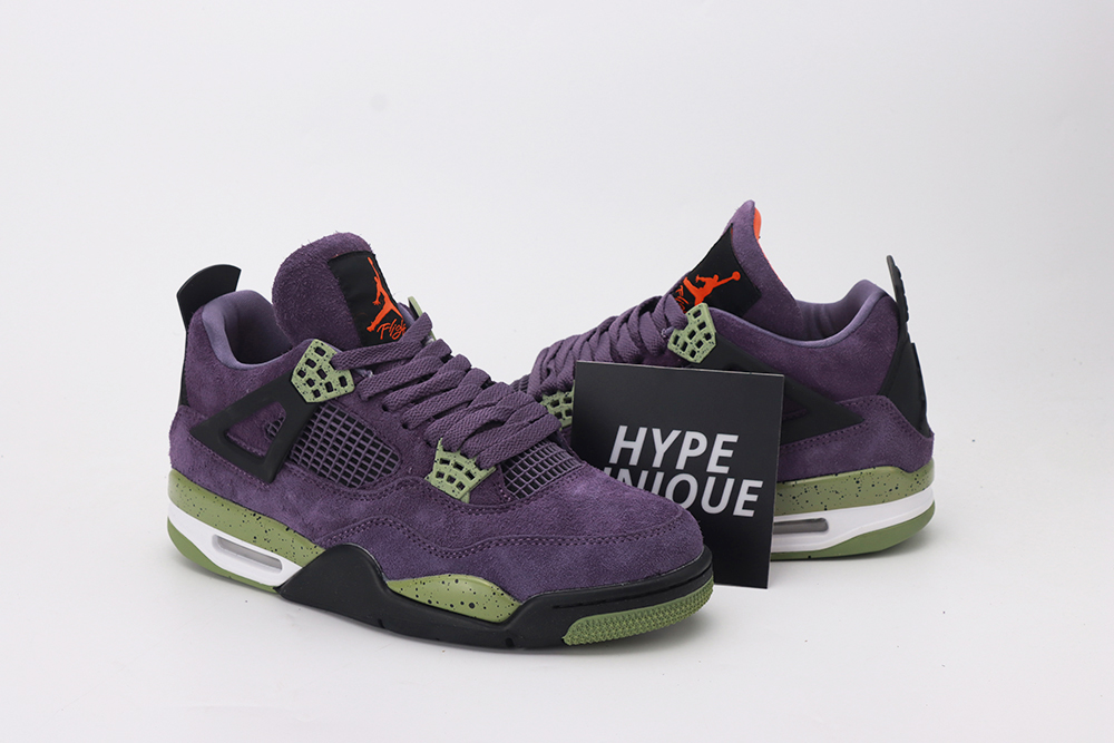 jordan 4 retro canyon purple replica