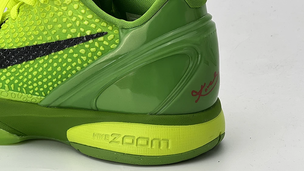 kobe 6 protro ‘grinch’ quality replica