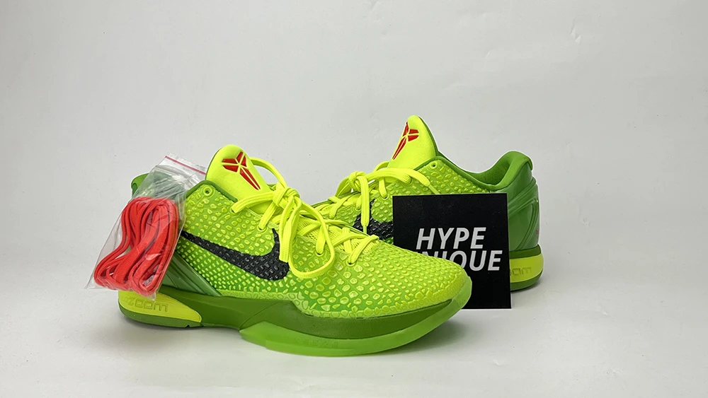 kobe 6 protro ‘grinch’ quality replica