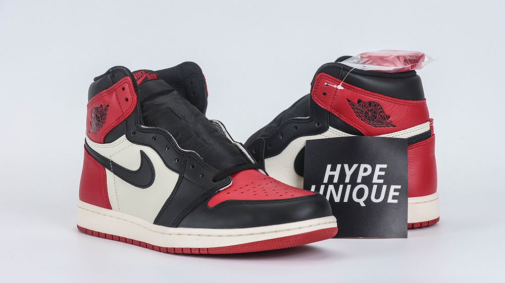 air jordan 1 “bred toe” quality reps