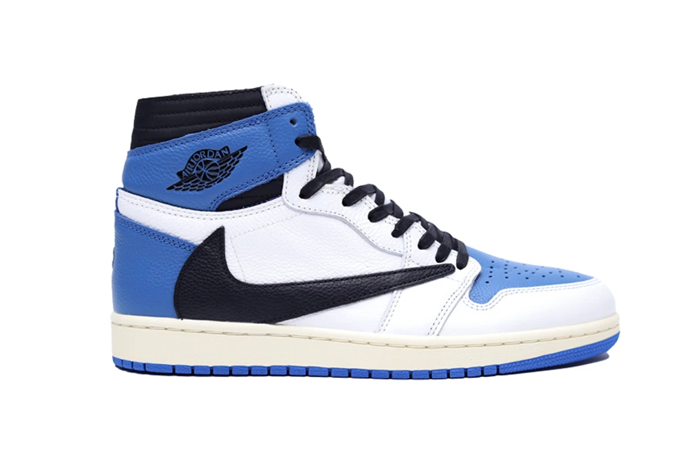 travis scott fragment design jordan 1 high reps