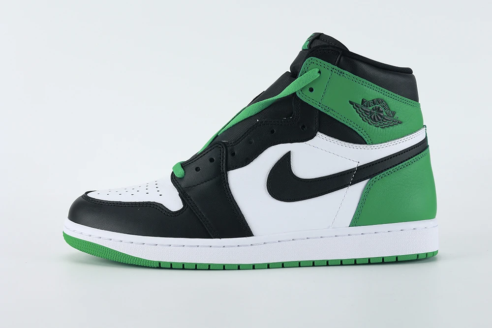 air jordan 1 high og lucky green reps