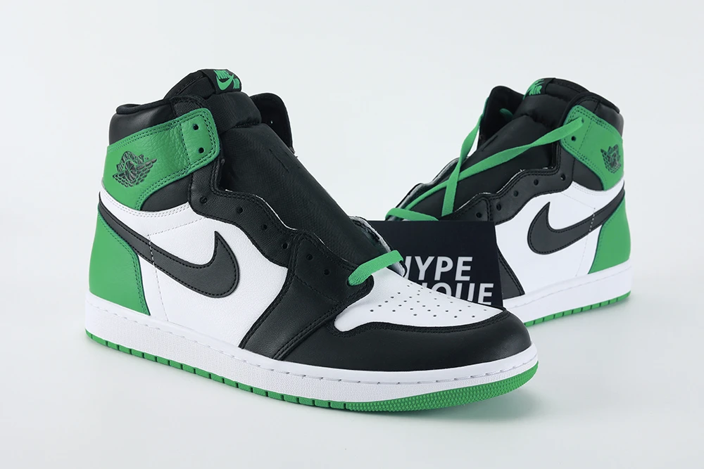 air jordan 1 high og lucky green reps