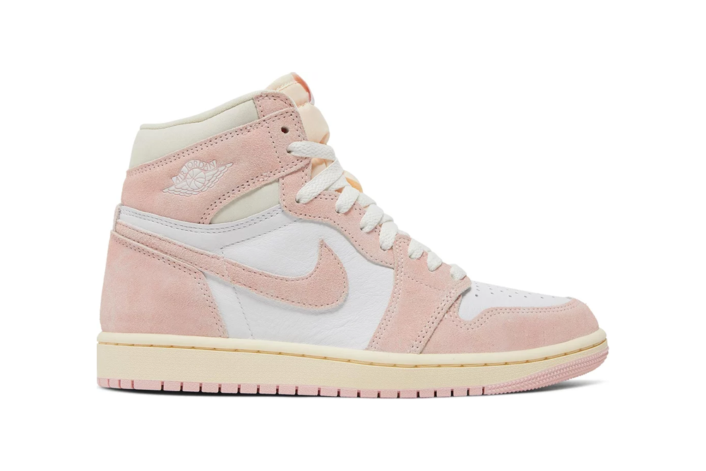 air jordan 1 high og washed pink