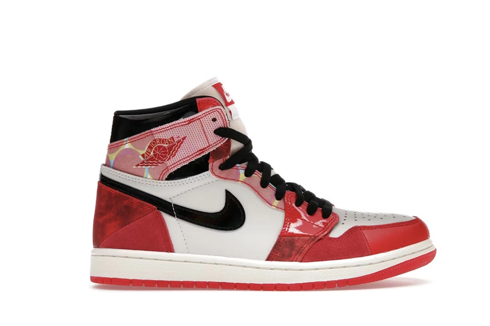 jordan 1 high og spider-man across the spider-verse replica