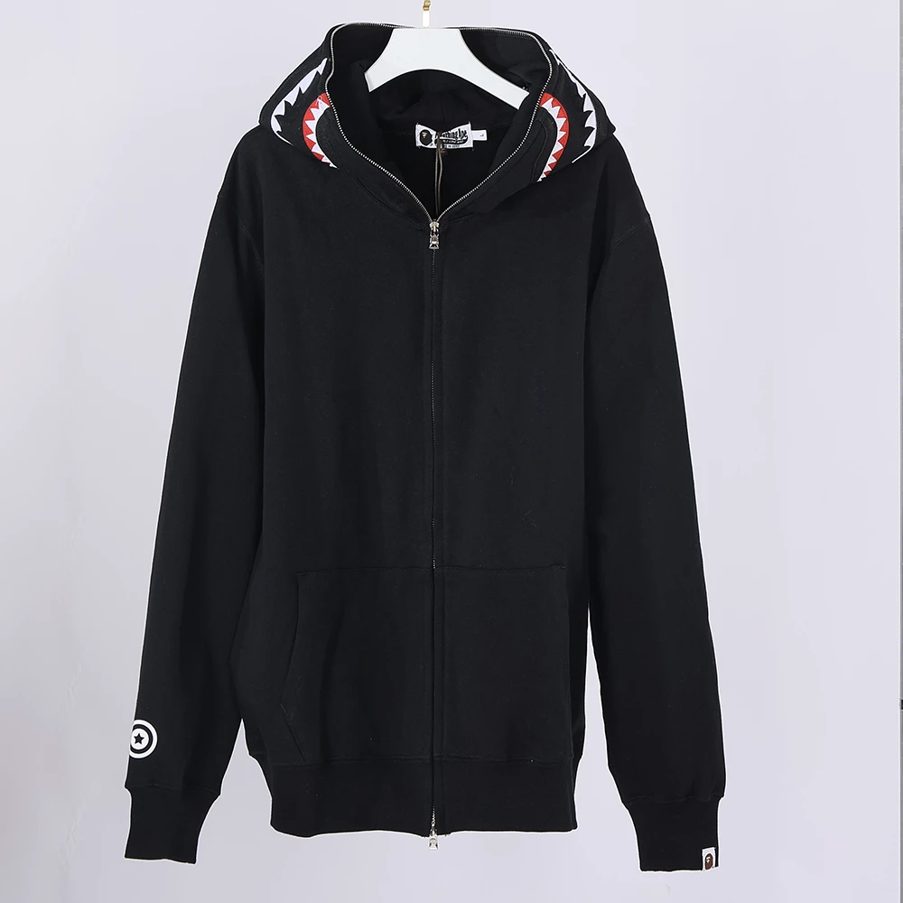 bape a bathing ape® shark full-zip hoodie