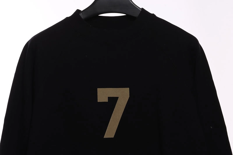 fear of god season 7 flocked 7 crew neck sweatshirt reps