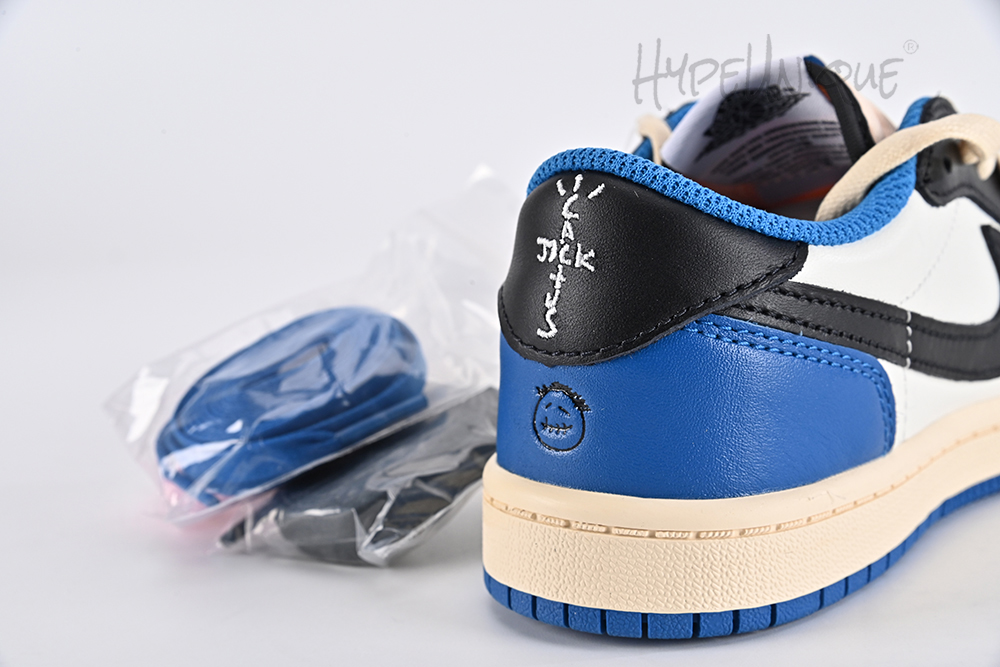 [kid size] travis scott fragment design jordan 1s low