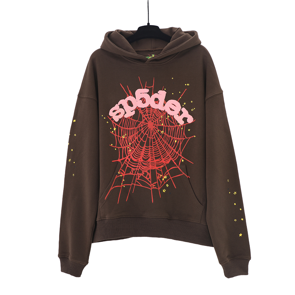 sp5der wait web hoodie