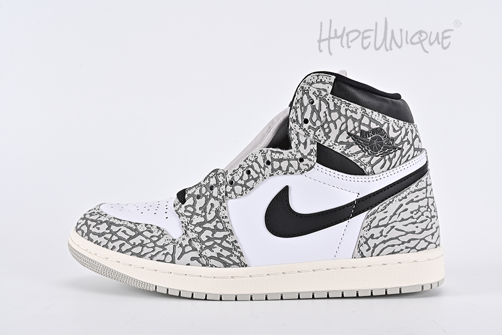 air jordan 1 retro high og ‘white cement’ reps