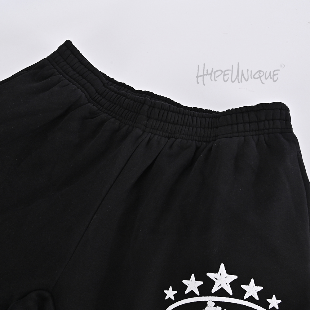 corteiz 5 starz alcatraz bottoms black