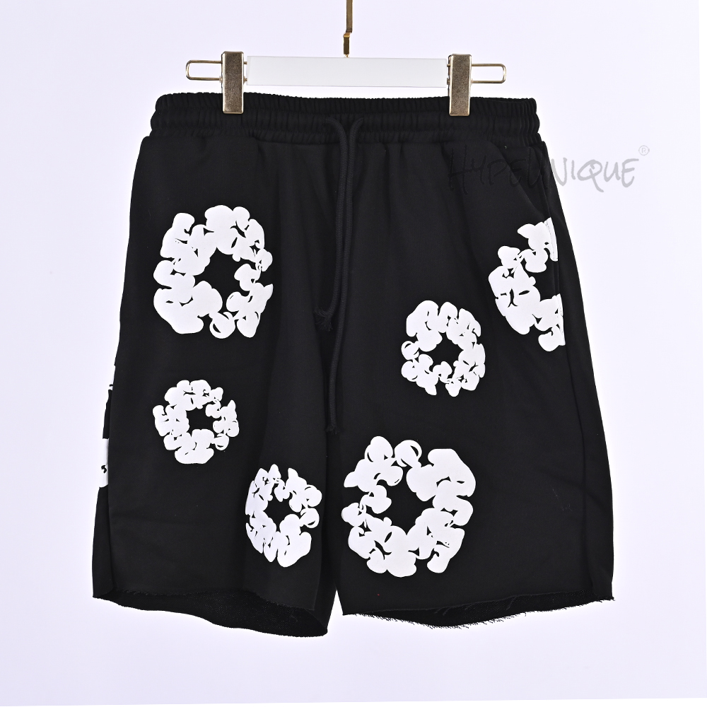 denim tears cotton wreath sweat shorts