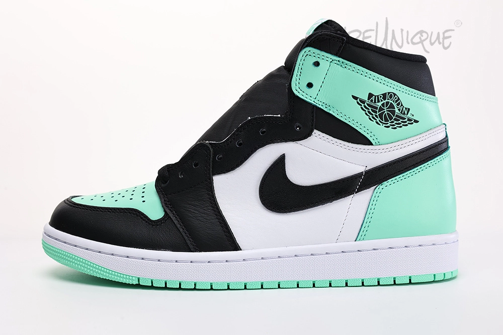 ‘green glow’ air jordan 1 replica