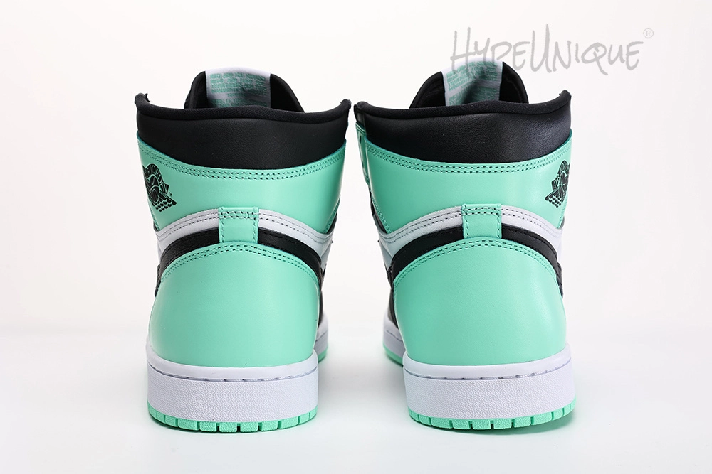 ‘green glow’ air jordan 1 replica