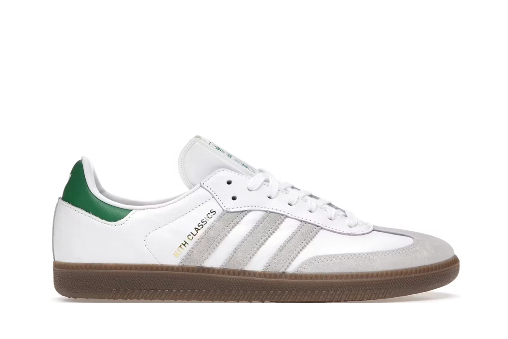 Ad*s samba og kith classics white green (2021/2024)