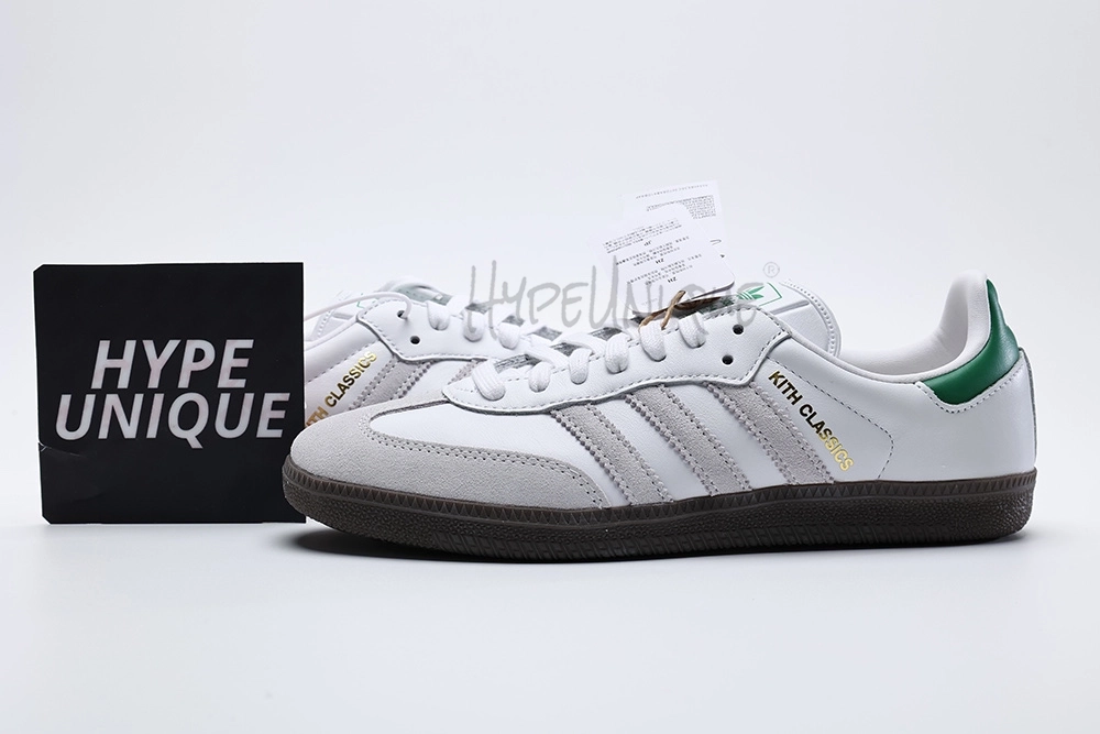 Ad*s samba og kith classics white green (2021/2024)