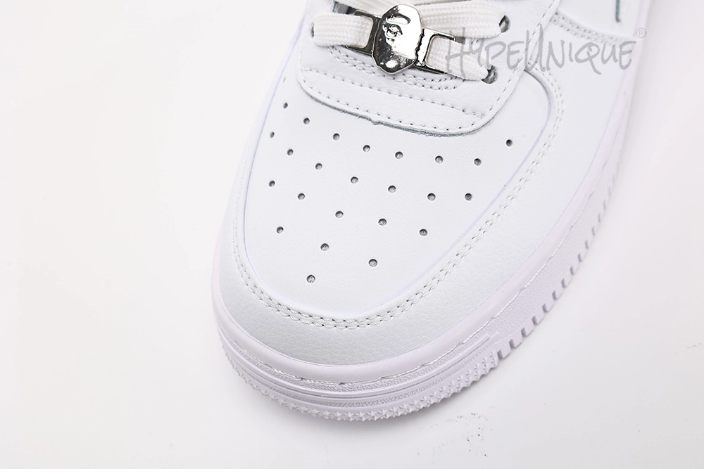 bapesta air force “white” reps