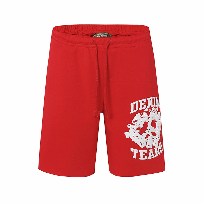 denim tears cotton logo shorts