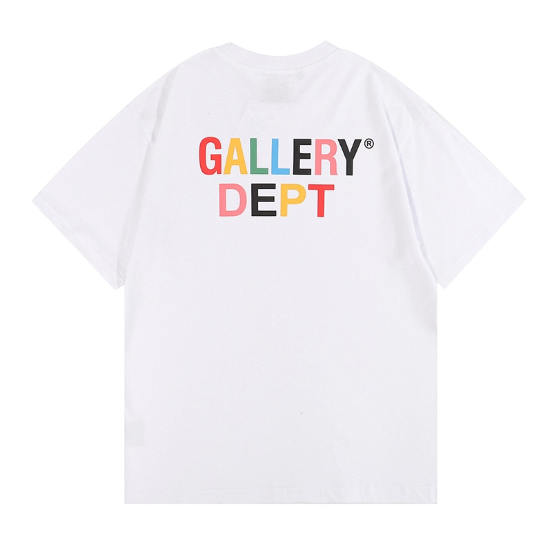 gallery dept color logo printing t-shirt reps