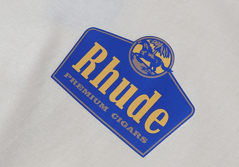 rhude grand cru print t-shirt reps