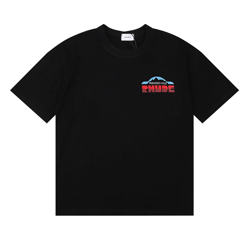 rhude paradiso rally print t-shirt reps