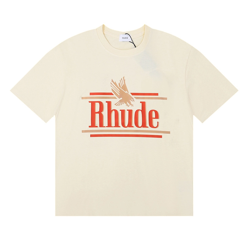 rhude saint croix print t-shirt reps