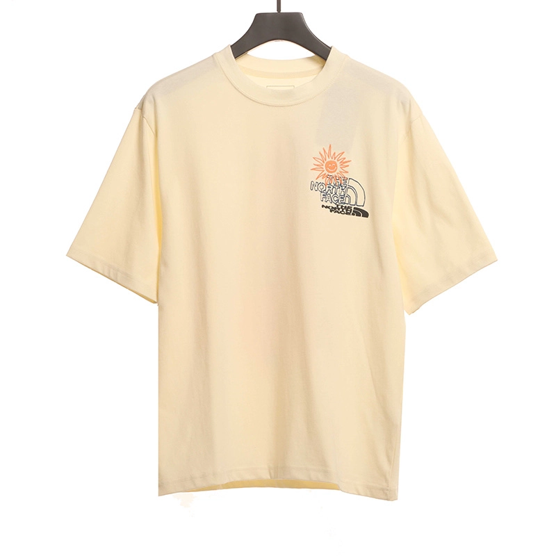 the north face back print t-shirt reps