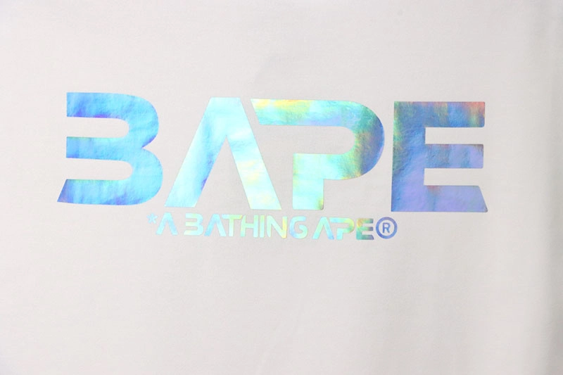 bape moon ape head print t-shirt