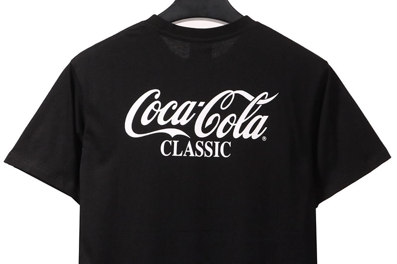 bape x coca-cola ape head print t-shirt