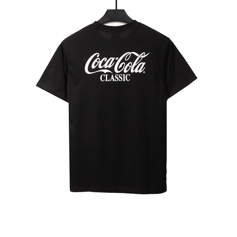 bape x coca-cola ape head print t-shirt