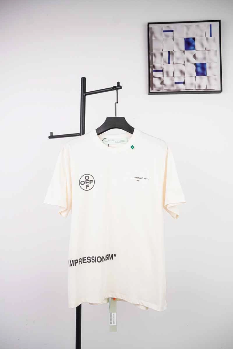 off-white 99 pink arrow print t-shirt