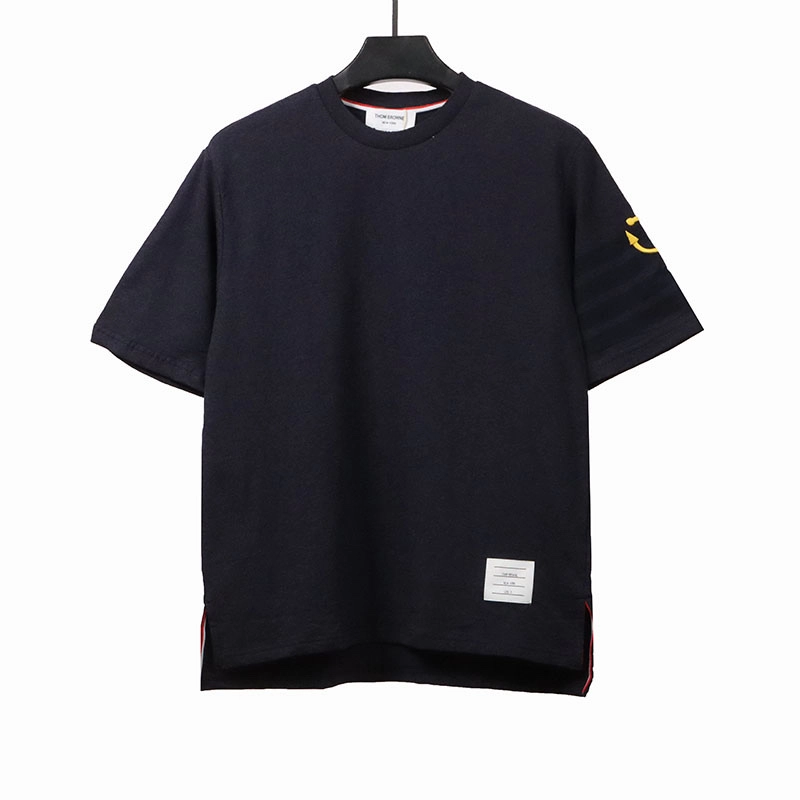 tb side gold anchor embroidery t-shirt