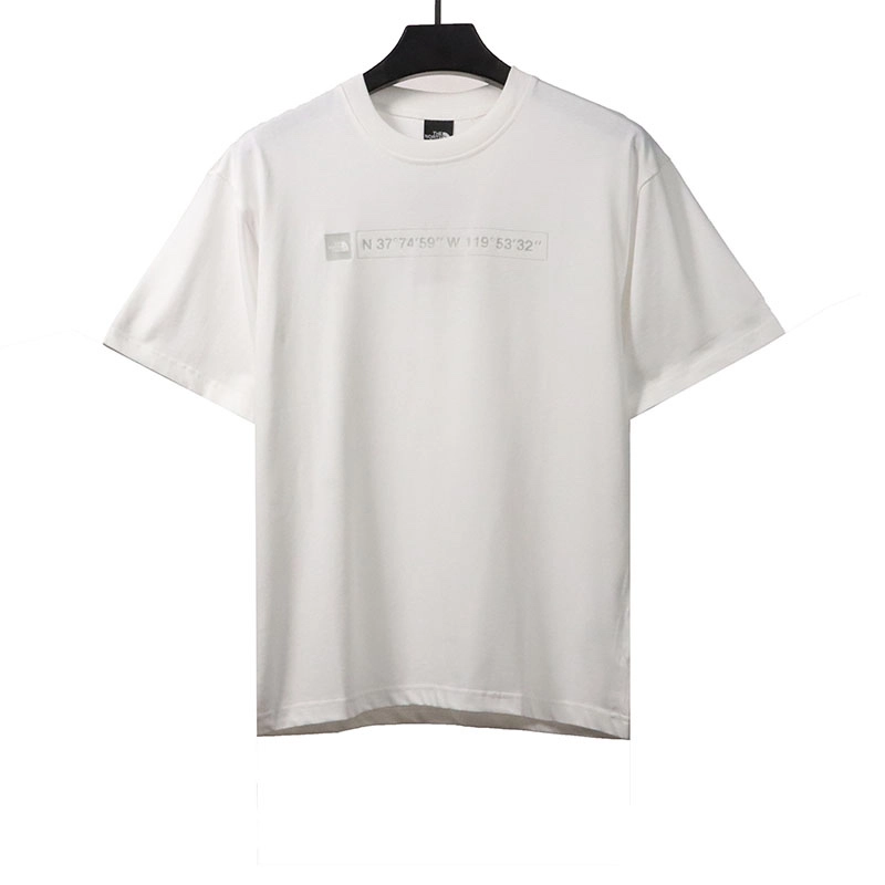 the north face coordinates printed t-shirt