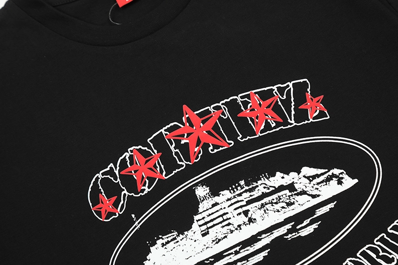 corteiz 5 stars “rule the world” tees