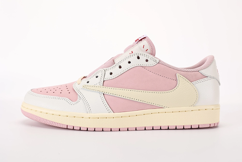 travis scott air jordan 1 low “white pink”