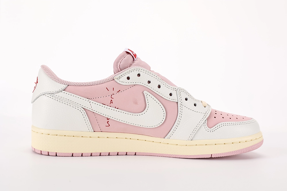 travis scott air jordan 1 low “white pink”