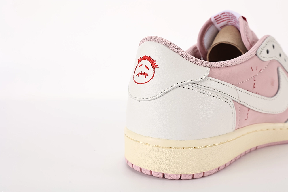 travis scott air jordan 1 low “white pink”