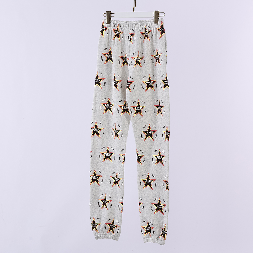 denim tears men’s every tear is a star all over pant