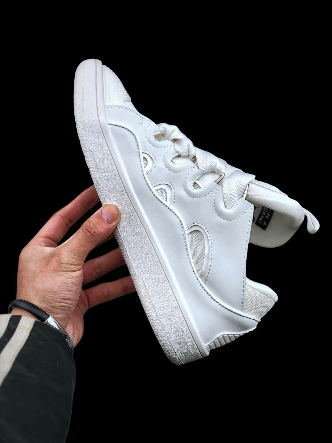 lanvin wmns curb sneaker ‘white’